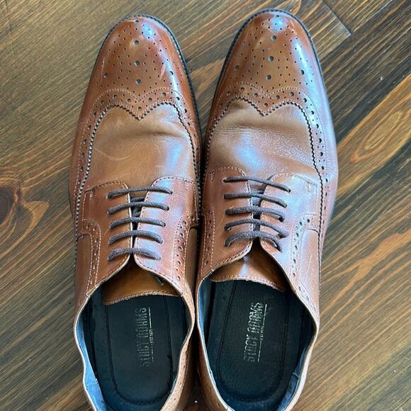 Stacy Adams | Men’s Brown Oxford Wingtips | Size 11M | 0672 - Picture 3 of 10